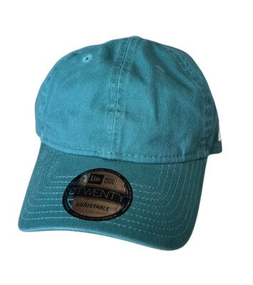 New Era Blank 9TWENTY Adjustable Strapback Trucker Dad Cap Green Hat Brand OSFM