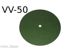 Victor Victrola VV-50 LIGHT GREEN Turntable Felt with Enlarged Spindle Hole
