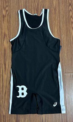 High School Team Issued Authentic Wrestling suit Singlet size S ASICS