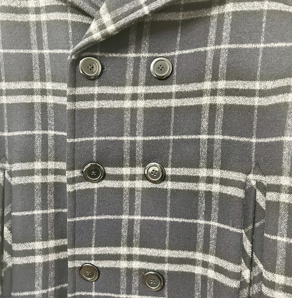 Roundtree & Yorke Men's Wool Peacoat, Size-M