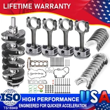 2.4L Engine Rebuild Overhaul Kit For Buick LaCrosse Chevy Equinox GMC Terrain US