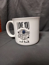 Star Wars I Love You To The Death Star and Back Coffee Mug Tea Mug 18oz 