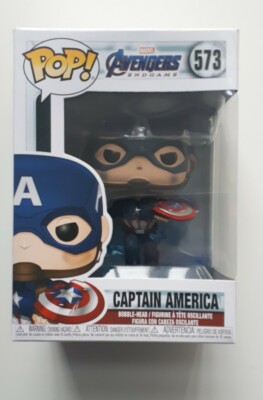 Captain America Funko Pop Avengers Endgame Nummer 573 Bobble Head NEU und OVP