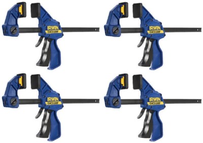 Irwin Industrial 1964719 18'' Quick Grip Medium Duty One Handed Bar Clamps -4pack