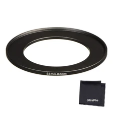 58-82mm Step-Up SLR Lens Metal Adapter Ring