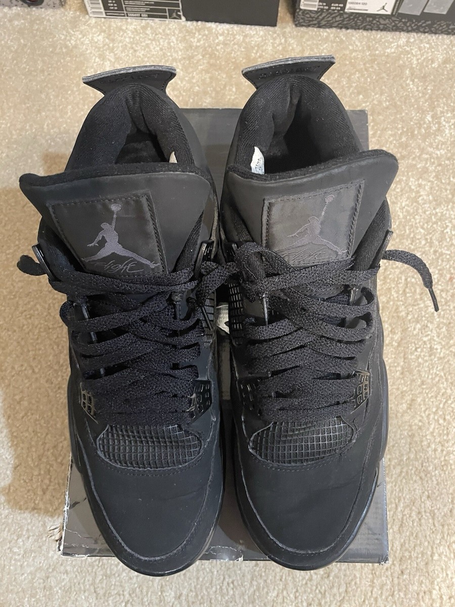 Retro Jordan 4 Black Cat (2006) Size 12 820652316201| eBay