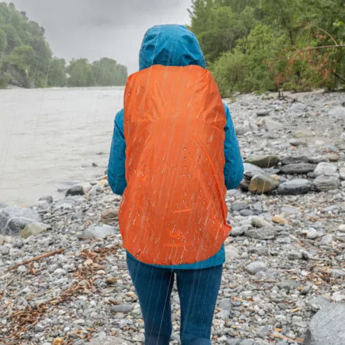 Wasserdichter Rucksack 60L großes Fassungsvermögen Tornister Tasche für Camping Wandern Reisen - Bild 8 von 56