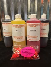 Snow Cone Syrup 6 Quarts w/ 6 Spouts Pick your (Ready To Use) Flavors #1 in USA 