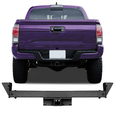 Black Steel Trailer  w/2  Hitch Receiver Fits 2016-2023 Toyota Tacoma