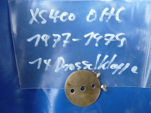 Yamaha  XS 400 OHC 1977-1979  Drossel Klappe Throttle Valve Vergaser Carburetor