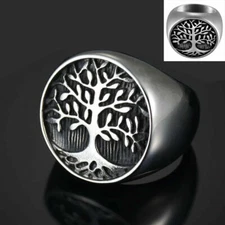 Nature Tree Ring - US Size Options, Ideal for Casual Outings & Gifting