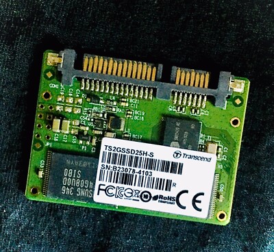 TRANSCEND SSD BRAND NEW SATA ll / HALF-SLIM / Internal Solid State Hard Drive