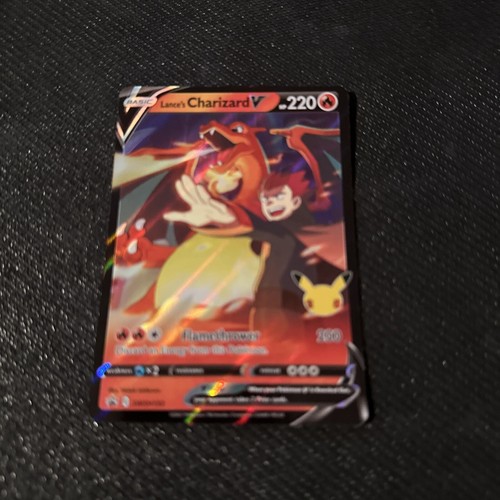 Tarjeta Pokemon Charizard SWSH133 – Black Star Promo Holo Foil De Celebración, Edición Especial