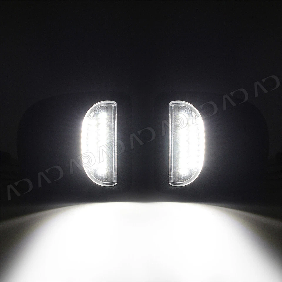 Luz LED de matrícula para GMC Yukon Sierra 1500 2500 Chevy Tahoe Silverado Foto 2 de 4