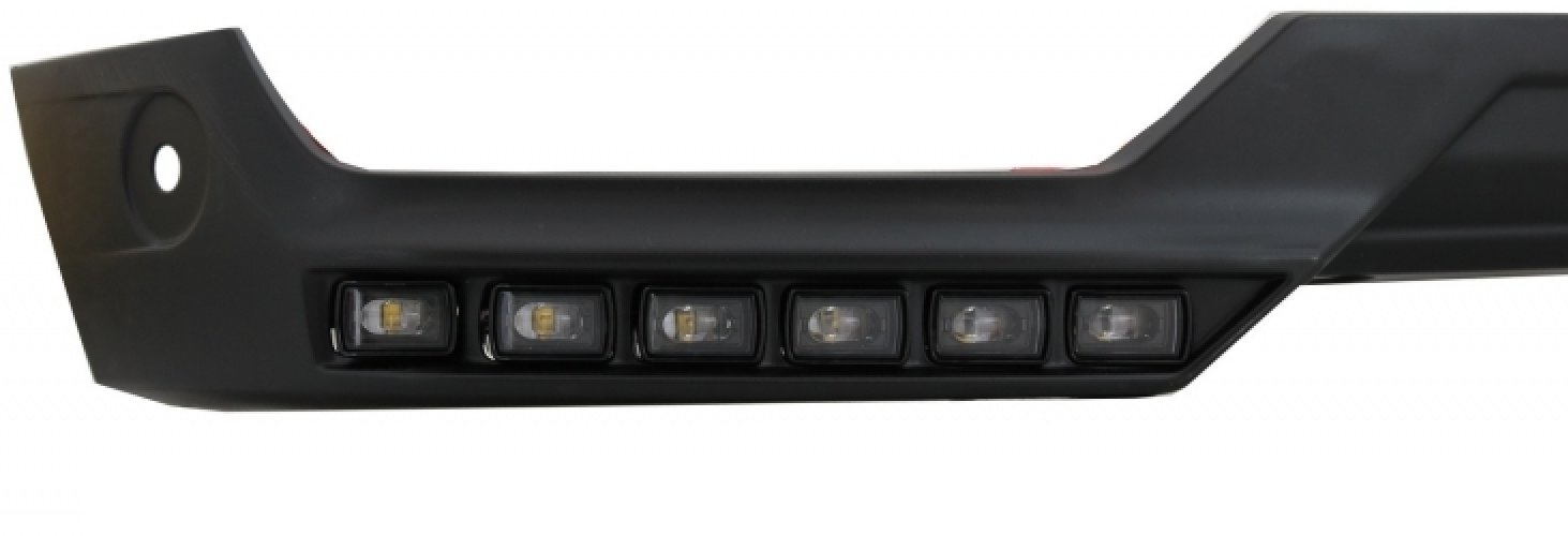 G63 Front LED Lip Brabus Style AMG Spoiler Wing G-Wagon kit lower G65 Body Kit