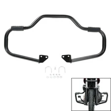 Mustache Engine Guard Highway Crash Bar Fit For Harley Dyna Super Glide 06-17 US