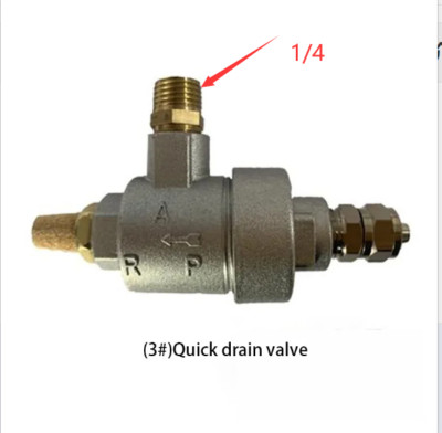 Tire Changer Machine Quick Exhaust Valve Bead Breaker Release Metal Valve 1/4