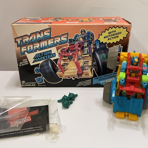 TRANSFORMERS G1 (Europe) Action Master ExoSuits 4WD ATV with Rumbler