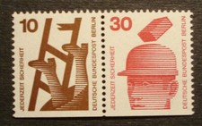 BERLIN 1974: PODSUMOWANIE MN: W 56 "ZAPOBIEGANIE WYPADKOM" z MHB-Mi-Nr 17, poczta