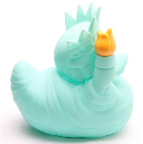 Badeenten XXL Ente Freedom Quietscheente Quietscheentchen Gummiente Plastikente - Bild 2 von 5