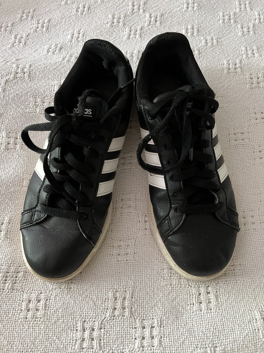 adidas Grand Court Base Black Womens Shoes SZ US UK