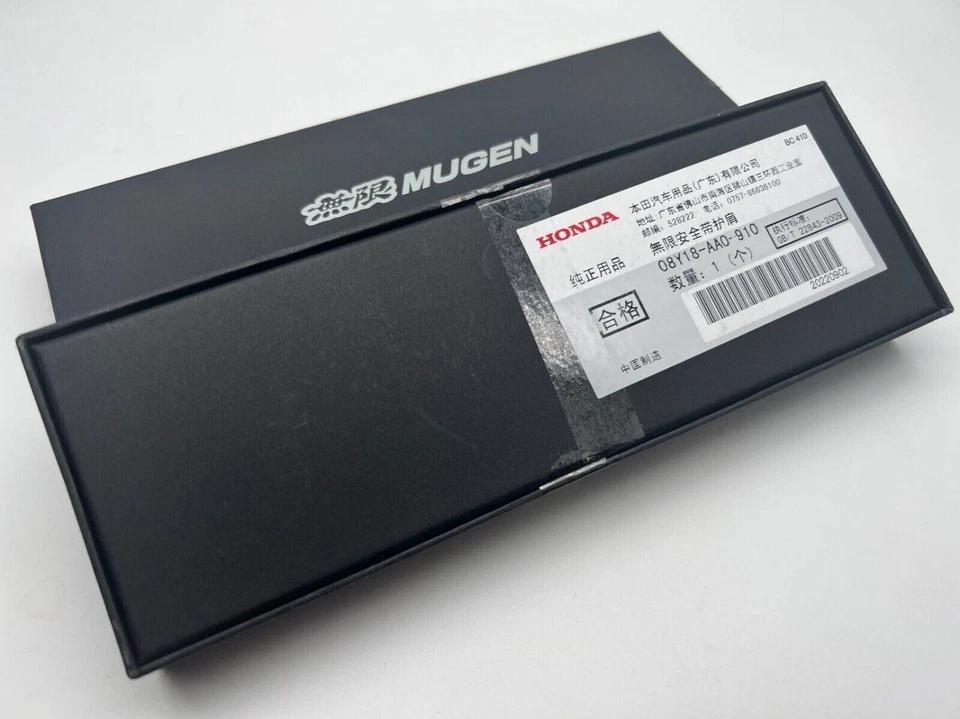 正品 2 件 HONDA ACCESS X MUGEN ALCANTARA 座椅皮带垫 ACCORD CIVIC CRV HRV — 第 3/3 张图片