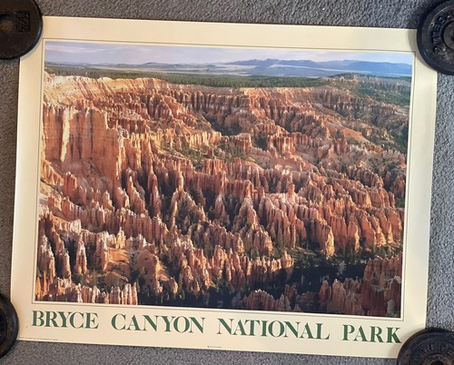 Impact Bryce Canyon National Park Photo Art Print Poster Ed Cooper 28X22” #10432 - Picture 3 of 9