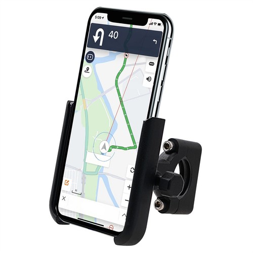 Alu Handy Halterung Fahrrad & Motorrad Handyhalterung Smartphone Halter 360° - Bild 2 von 7