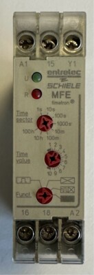 entrelec Schiele MFE timetron / Multifunktion timer / Zeitrelais / 2.550.029.81