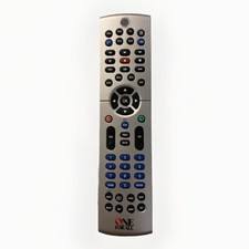 Genuine One For All Universal 6 Device Remote Control Model URC-6131nwB00 Silver