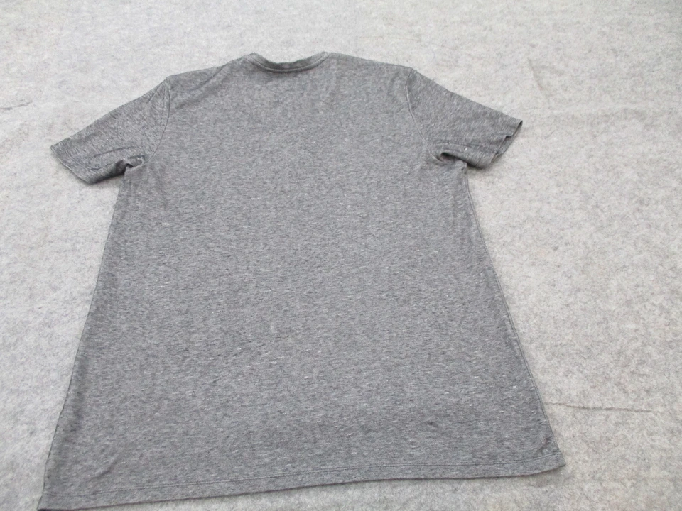 Camisa Marc Anthony Para Hombre Extra Grande Gris Cuello Henley Manga Corta Algodón Foto 4 de 4