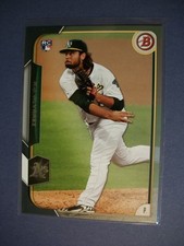 RJ ALVAREZ 2015 Bowman Gray #'d/499 A's RC