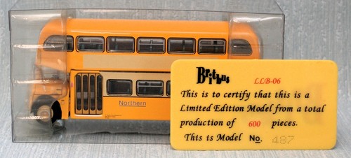 Autobús Britbus LLB-06 ESCALA 1:76 ALBION LOWLANDER DOBLE CUBIERTA CAJA NORTE - Imagen 9 de 15