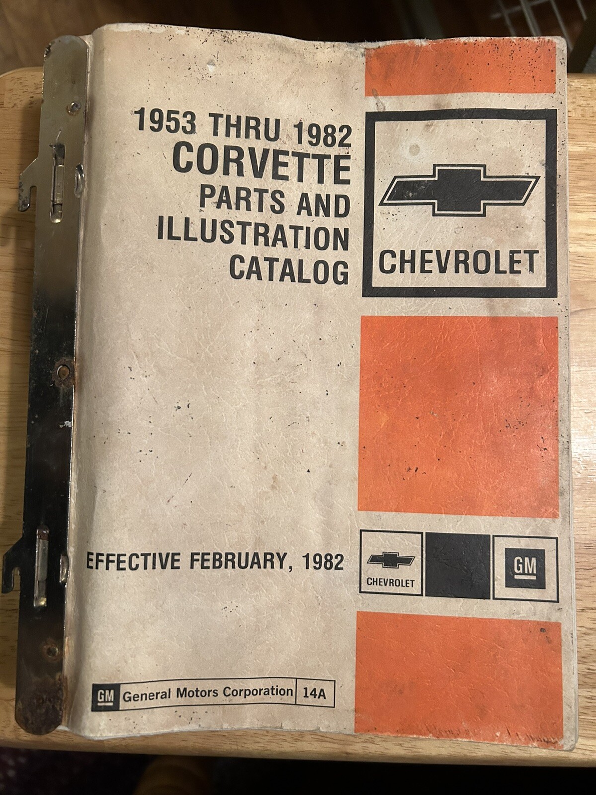 1953-1982 CORVETTE PARTS & ILLUSTRATION CATALOG NOS NUMBERS C1 C2 C3 ACCESSORIES