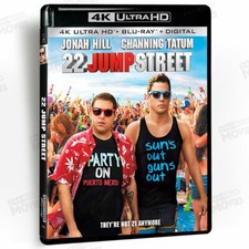 22 Jump Street 2014 4K UHD Blu-ray 2-Discs US Release Jonah Hill Channing Tatu
