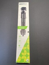 NIB Vivitar Take A Stand Tripod Photo/Video Tripod 57"  Carry Case