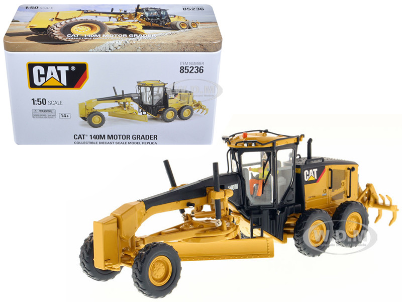 CAT 140M モーターグレーダー 1:50スケール ノースコット1／50スケール CAT 140M モーターグレーダー