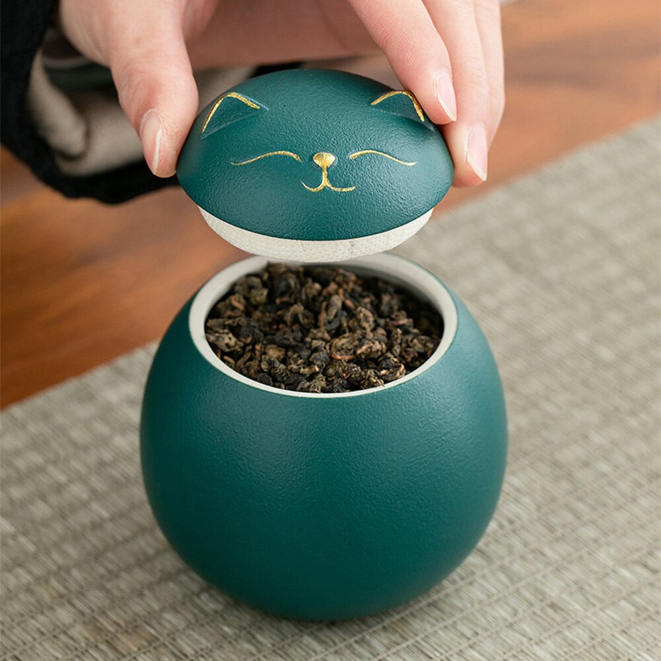 Dispenser Container Ceramic Airtight Jar Tea Storage Food Holder eBay