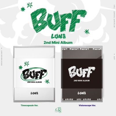 LUN8 BUFF 2nd Mini Album PLVE Ver/Image Card+Case+Clear Frame+Sticker+Photo Card
