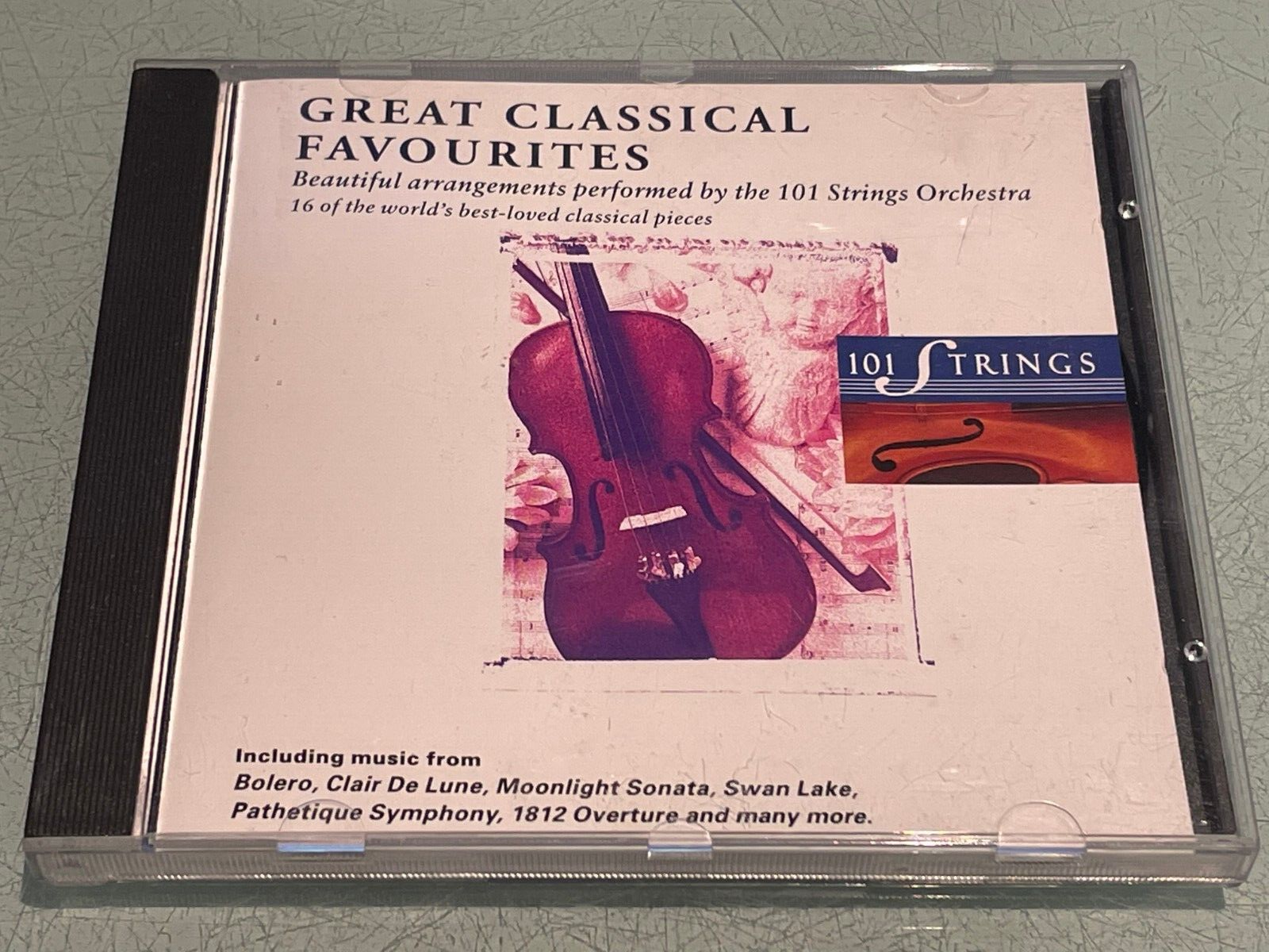 101 Strings - Great Classical Favourites - CD Album - 1993 MCI - 16 Great Tracks