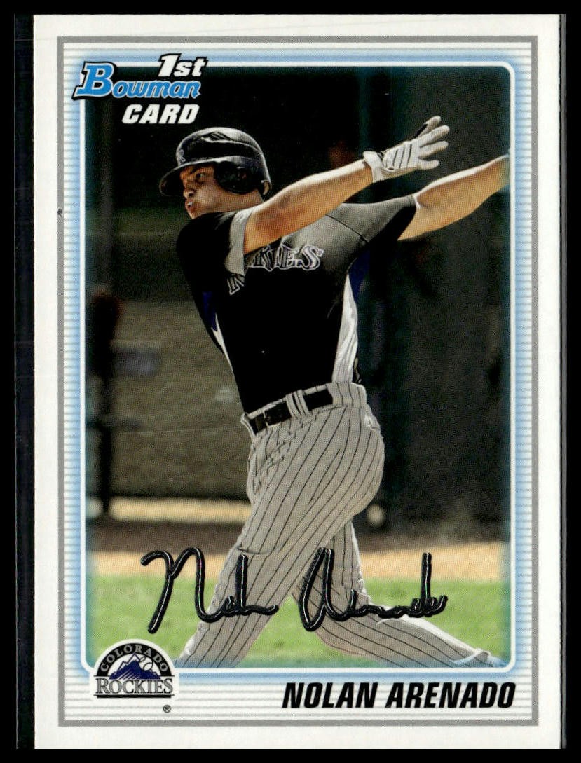 Nolan Arenado 2010 Bowman Prospects #BP91 Colorado Rockies