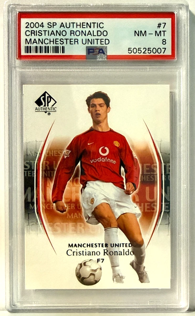 2004 SP Authentic Manchester United Cristiano Ronaldo #7