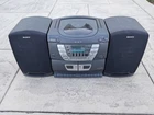 Vintage SONY CFD-ZW165 AM/FM Stereo Cassette Recorder CD Boombox - Read