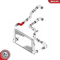 Esen SKV Ladeluftschlauch 24SKV049 FüR Audi Seat Skoda VW