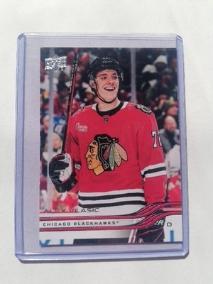 Trading Card NHL Saison 2025 /26 UD Series 2 ALEX VLASIC CHICAGO BLACKHAWKS 283