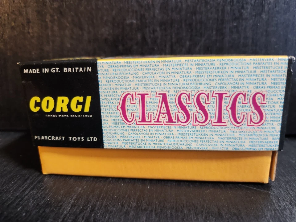 CORGI CLASSICS 9013 FORD MODEL T 1915 BLUE NOS IN ORIGINAL BOX W/PAMPHLET NICE - Image 3 of 4