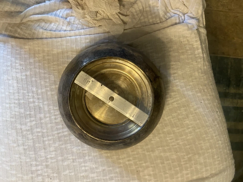 Vintage Paul Revere Reproduction Silver Plated Footed Bowl  - Image 3 of 3