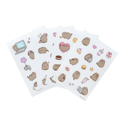 Pusheen Cat Sticker Set wasserabweisend 10 Stück, Katzenaufkleber, Dekoration