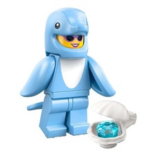 LEGO Animals Series 28 Dolphin Costume Minifigure 71051