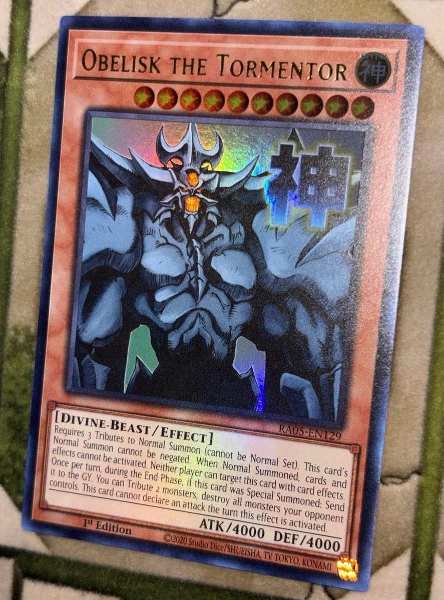 Obelisk The Tormentor Yu-Gi-Oh! TCG Ultra Rare Individual